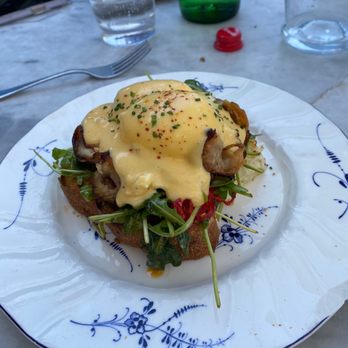 Margot - Porchetta Benedict - Spanish Near Me - Culver City, California Margot - Porchetta Benedict - Spanish Near Me - Culver City, California