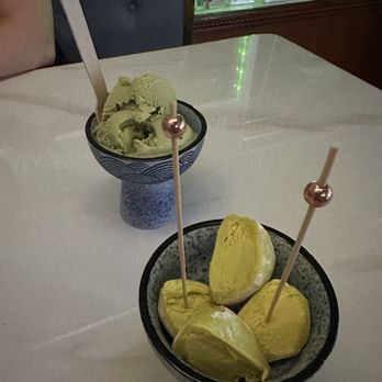 Joyce's Sushi - Green tea mochi, and green tea ice cream - Japanese Near Me - Rancho Mirage, California Joyce's Sushi - Green tea mochi, and green tea ice cream - Japanese Near Me - Rancho Mirage, California