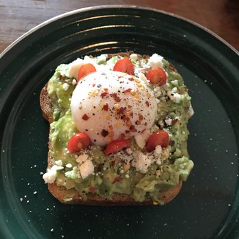 Indy Coffee - Avocado toast with sous vide egg, cherry tomato, queso fresco and red pepper flakes. 4 stars. A runnier egg would have made it 5 though. - Coffee & Tea Near Me - San Antonio, Texas Indy Coffee - Avocado toast with sous vide egg, cherry tomato, queso fresco and red pepper flakes. 4 stars. A runnier egg would have made it 5 though. - Coffee & Tea Near Me - San Antonio, Texas