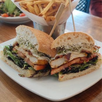 Wild Carvery - Chicken Club Sandwich with Fries - Breakfast & Brunch Near Me - Burbank, California Wild Carvery - Chicken Club Sandwich with Fries - Breakfast & Brunch Near Me - Burbank, California