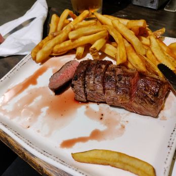 The Row - Spoiled steak and served bloody.. this is how it was plated - Southern Near Me - Nashville, Tennessee The Row - Spoiled steak and served bloody.. this is how it was plated - Southern Near Me - Nashville, Tennessee