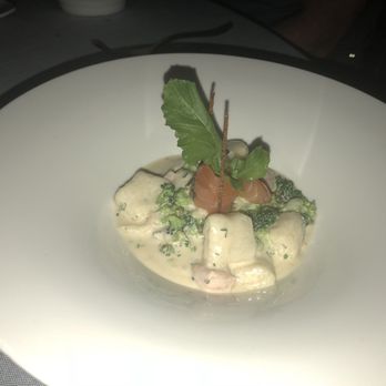 Sunset Monalisa - Salmon gnocchi - Mediterranean Near Me - Cabo San Lucas, BCS Sunset Monalisa - Salmon gnocchi - Mediterranean Near Me - Cabo San Lucas, BCS