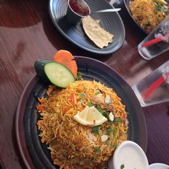 Aroma Grill & Bar - Biryani, yummy! 1 vegetables, 1 lamb. - Indian Near Me - Keller, Texas Aroma Grill & Bar - Biryani, yummy! 1 vegetables, 1 lamb. - Indian Near Me - Keller, Texas