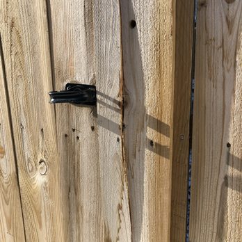 Greg's Job Squad - a close up of a wooden fence - Masonry/Concrete Near Me - Winona, Minnesota