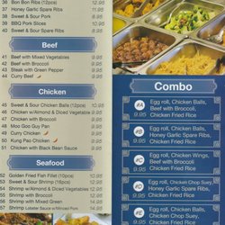 Four Season Super Buffet - Menu