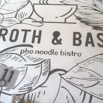 Broth & Basil - Art painted on the wall - Noodles Near Me - Pflugerville, Texas