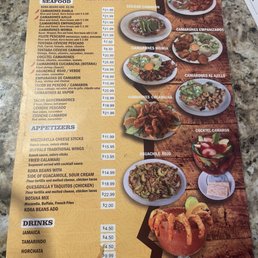 Current menu at TonyP's. They serve food til 9 or 10pm. Current menu at TonyP's. They serve food til 9 or 10pm.