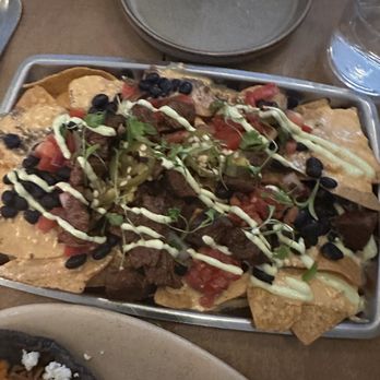Mezcali - Nachos with steak - Tacos Near Me - New York, New York