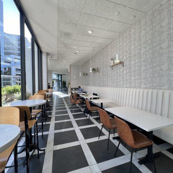 Tru Bru Coffee - inside seating from back - Coffee & Tea Near Me - Irvine, California