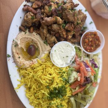 Pita Pockets - Chicken Shawarma Platter - Middle Eastern Near Me - Hollywood, Florida