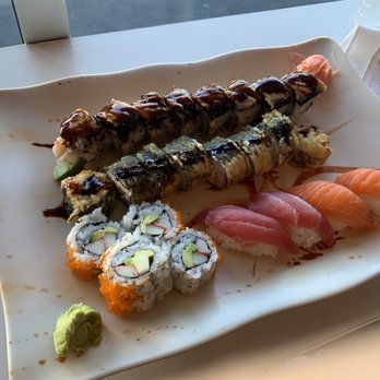 Sushiology - Harmony roll, Salmon Tempura Roll, Eel California, salmon Salmon and Tuna - Sushi Bars Near Me - Orlando, Florida Sushiology - Harmony roll, Salmon Tempura Roll, Eel California, salmon Salmon and Tuna - Sushi Bars Near Me - Orlando, Florida