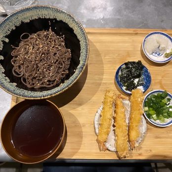 Pvd Noodle Bar - Soba with shrimp tempura - Noodles Near Me - Providence, Rhode Island