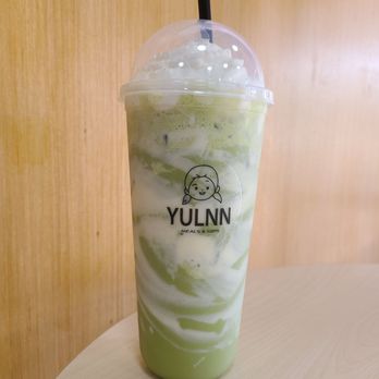 Yulnn Meals & Sips - Matcha latte with snow top - Asian Fusion Near Me - Alafaya, Florida Yulnn Meals & Sips - Matcha latte with snow top - Asian Fusion Near Me - Alafaya, Florida