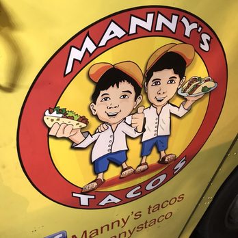 Manny's Tacos - Logo - Food Trucks Near Me - Long Beach, California