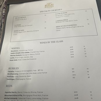 Mercat Bistro - Wine by the Glass - French Near Me - Dallas, Texas Mercat Bistro - Wine by the Glass - French Near Me - Dallas, Texas