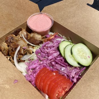 Berlins - Chicken Rice Bowl - Bubble Tea Near Me - Los Angeles, California