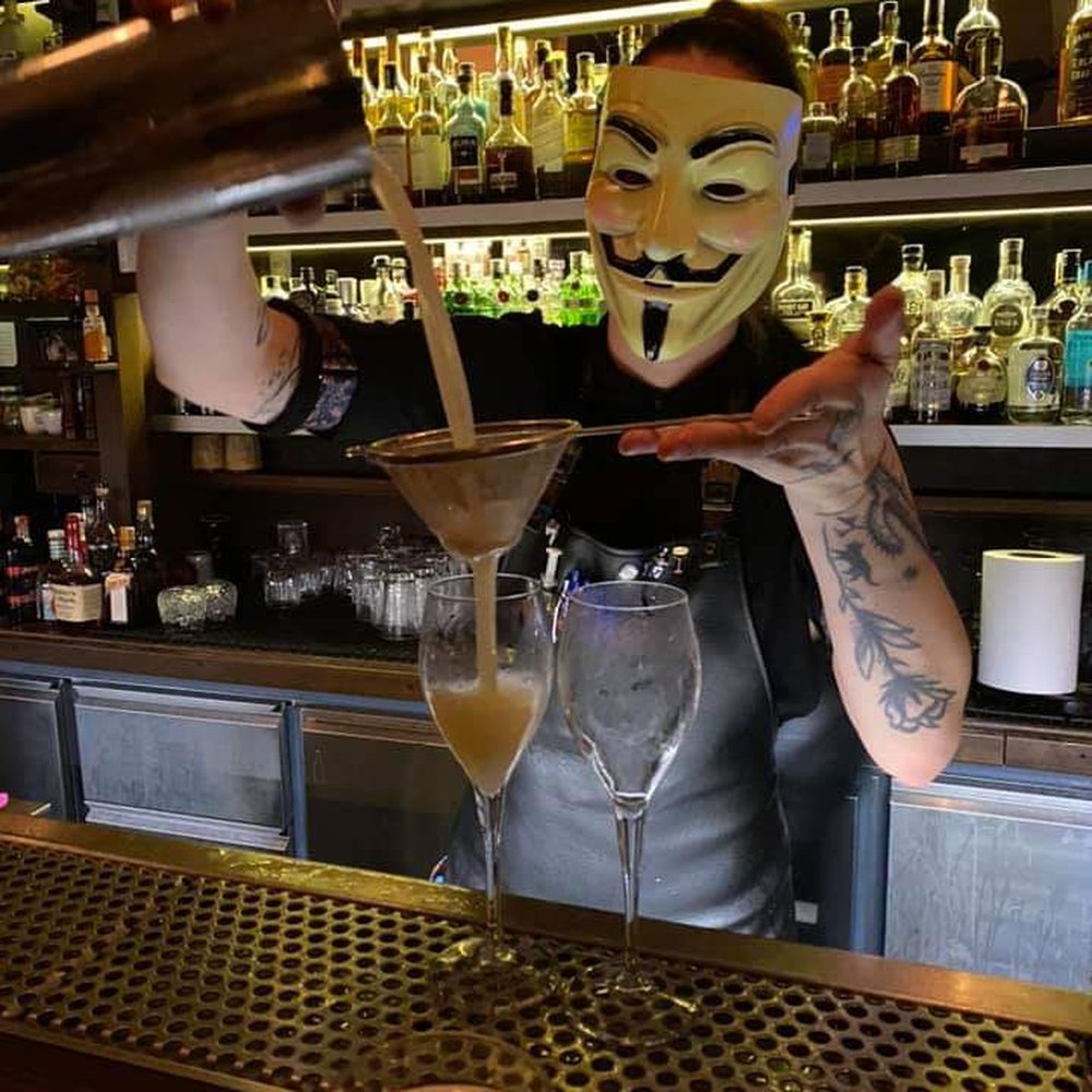 AnonymouS Bar - Mixing drinks at AnonymouS Bar in Prague - Bars Near Me - Prague, Puerto Rico AnonymouS Bar - Mixing drinks at AnonymouS Bar in Prague - Bars Near Me - Prague, Puerto Rico