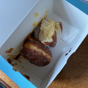 Bread Ahead Bakery | Borough Market - Dry and tasted of old oil. So disappointing. This is about $12 worth of donuts, too! - Bakeries Near Me - London, XGL Bread Ahead Bakery | Borough Market - Dry and tasted of old oil. So disappointing. This is about $12 worth of donuts, too! - Bakeries Near Me - London, XGL