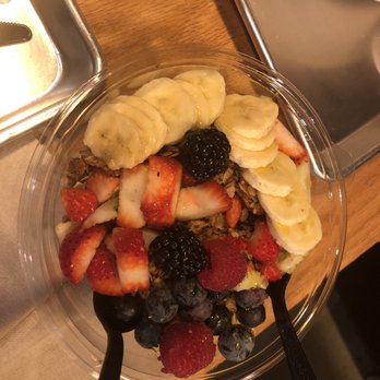 Aubergine Kitchen - Açaí bowl- what a treat - Mediterranean Near Me - Orem, Utah Aubergine Kitchen - Açaí bowl- what a treat - Mediterranean Near Me - Orem, Utah
