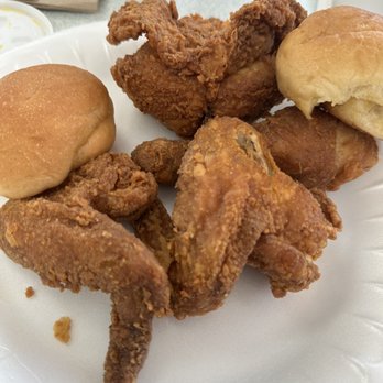 Go Chicken Go - a plate of fried chicken and rolls - Chicken Wings Near Me - Olathe, Kansas Go Chicken Go - a plate of fried chicken and rolls - Chicken Wings Near Me - Olathe, Kansas