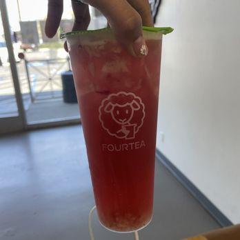 Fourtea - Lychee green tea - Coffee & Tea Near Me - Orange, California