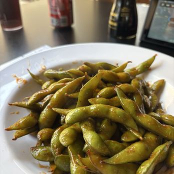 Sushi Haku - Spicy edamame - Japanese Near Me - Napa, California Sushi Haku - Spicy edamame - Japanese Near Me - Napa, California