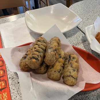 Ridge Cupbop & Ramen - Fried noodle rolls! (Only glass noodle inside) nice snack! - Asian Fusion Near Me - Snoqualmie, Washington Ridge Cupbop & Ramen - Fried noodle rolls! (Only glass noodle inside) nice snack! - Asian Fusion Near Me - Snoqualmie, Washington