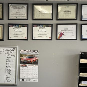 Body Builders Collision & Custom - Their many awards. - Auto Repair Near Me - Grand Rapids, Michigan Body Builders Collision & Custom - Their many awards. - Auto Repair Near Me - Grand Rapids, Michigan