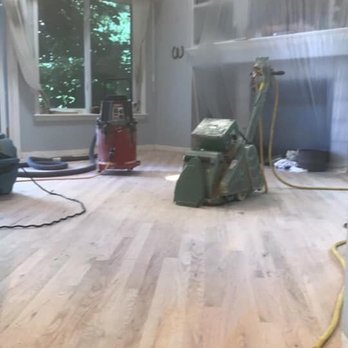 Berlin Flooring - a hardwood floor being sanded - Flooring Near Me - Boulder, Colorado