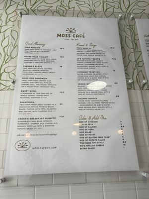 Menu photo 2 Moss Cafe Bronx, NY