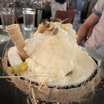 Baan Siam - Amazing coconut ice cream - Thai Near Me - Washington, DC, District of Columbia