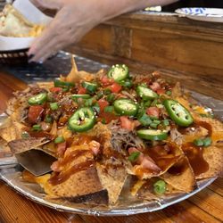 Hollywood's Roadhouse Bar & Grill - BBQ Pork Nachos