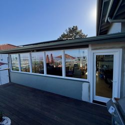 Abstract Windows - C700 Door and windows. Our install in. San Carlos Hills