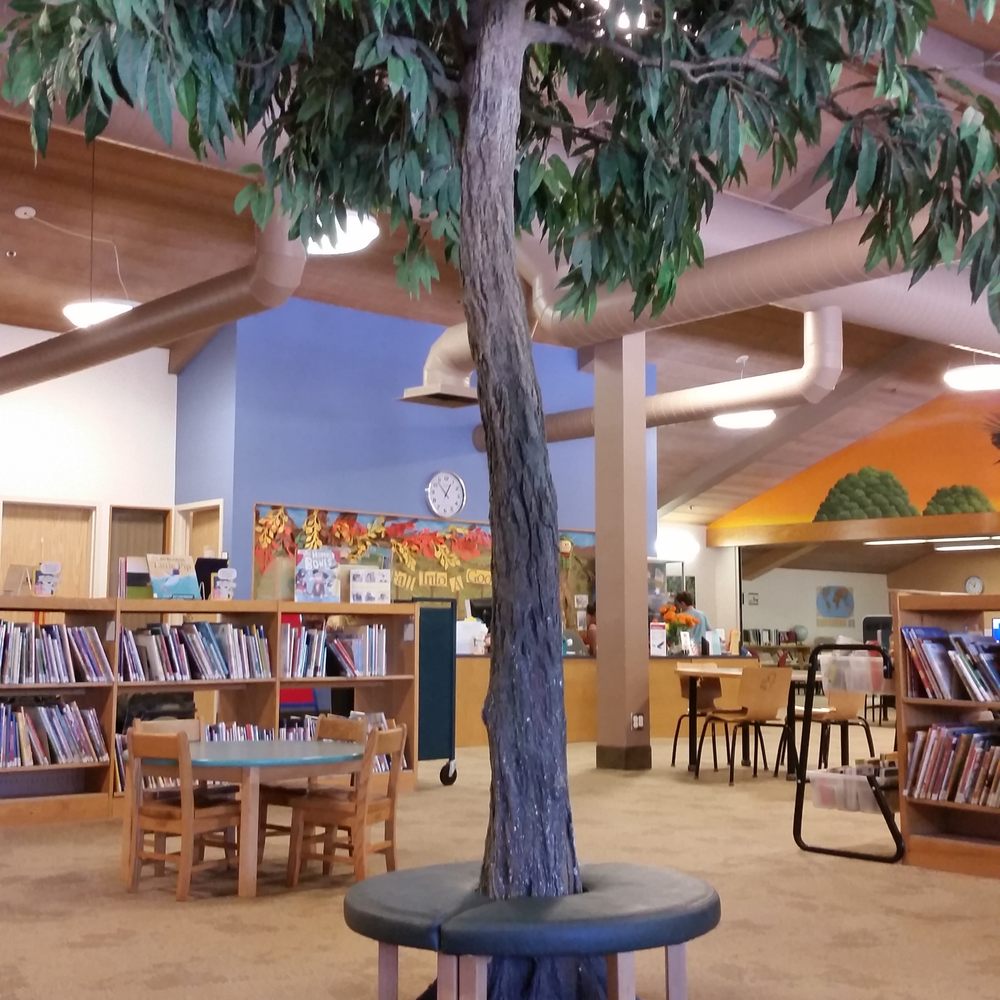 Kids library...