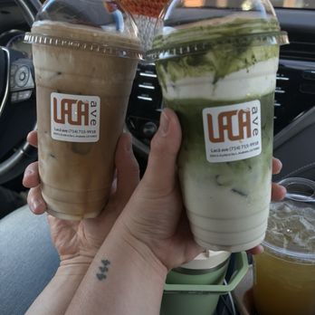 LACÀ ave - Tira Marble Coffee Tira Matcha Latte - Coffee & Tea Near Me - Anaheim, California
