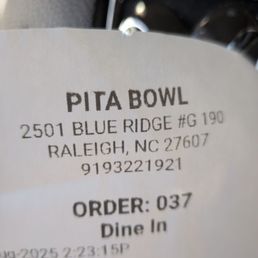 receipt receipt