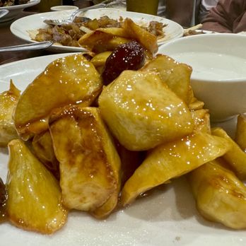 Amber Asian Restaurant - Sliced Pumpkin ~ Blueberry Sauce w.Yams - Chinese Near Me - Flushing, New York