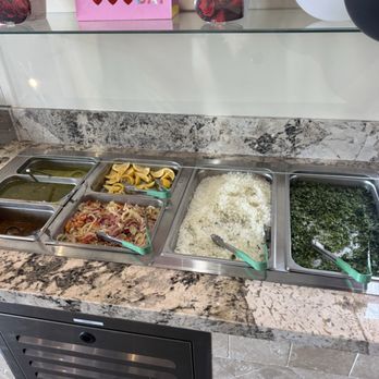 Taqueria 2 Potrillos - Salsa bar with all the fixings. Nice and fresh. - Mexican Near Me - Moreno Valley, California Taqueria 2 Potrillos - Salsa bar with all the fixings. Nice and fresh. - Mexican Near Me - Moreno Valley, California