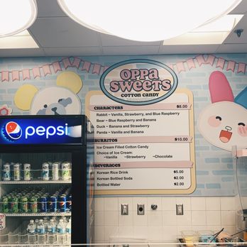 Oppa Sweets Cotton Candy - Menu - Candy Stores Near Me - Bloomington, Minnesota