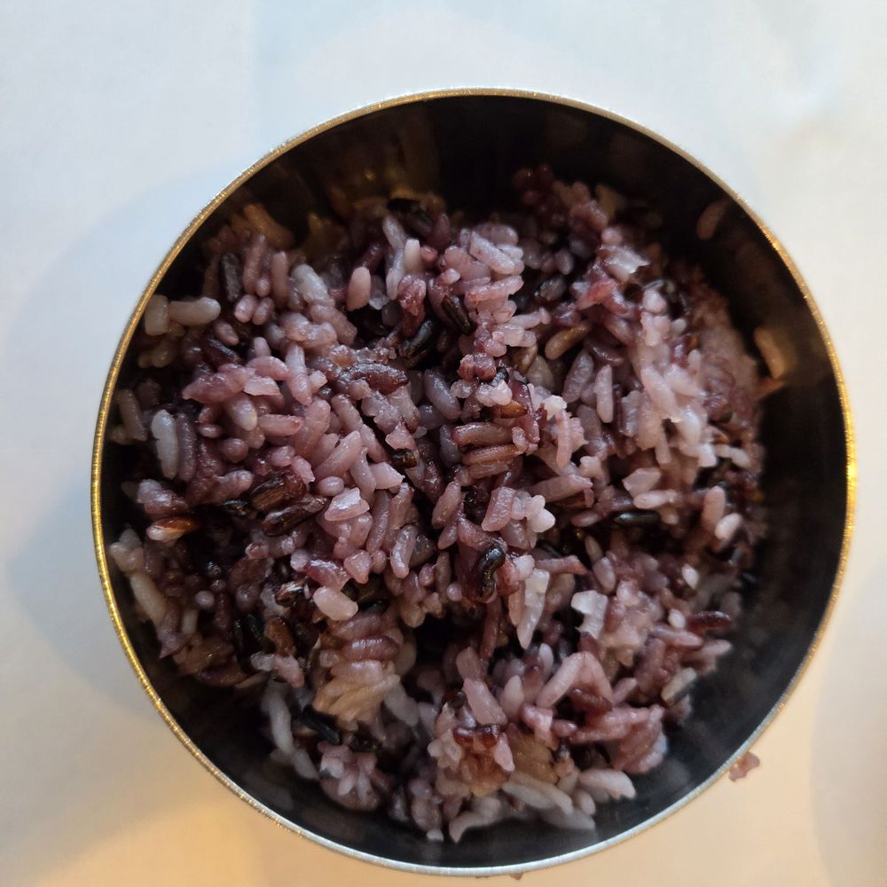 Purple rice Purple rice