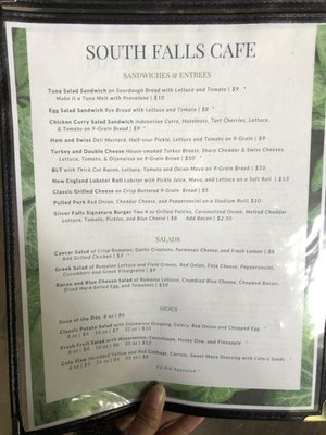 Menu photo 7 South Falls Cafe Sublimity, OR Menu photo 7 South Falls Cafe Sublimity, OR