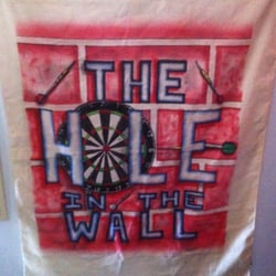 Hole In the Wall Pizza - Airbrushed 1986 for The founder Big Bob Shelton by local artist Billy Orr