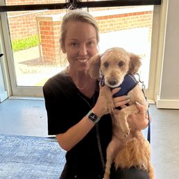 Betty and Hermoine...Betty, is the best dog groomer and fabulous person. We adore her!
