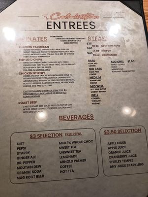 Menu photo 2 Celebrities State College, PA Menu photo 2 Celebrities State College, PA