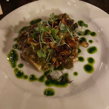Alta Restaurant & Wine Bar - Warm Leek appetizer, excellent - New American Near Me - Lenox, Massachusetts