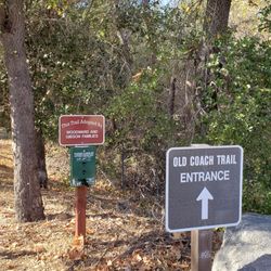 Old Coach Trail South Staging area