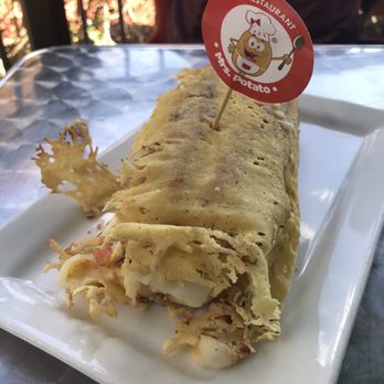 Mrs Potato - 9" Parmesan Crusted Loaded Hot Dog (HOT DOG) - Brazilian Near Me - Orlando, Florida Mrs Potato - 9" Parmesan Crusted Loaded Hot Dog (HOT DOG) - Brazilian Near Me - Orlando, Florida