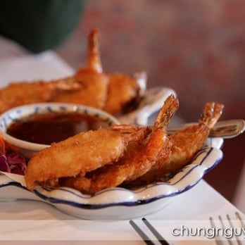 Thai Spice - Butterfly prawn appetizer. Well worth the $8 and oil-intake. So well prepared. - Thai Near Me - Los Gatos, California Thai Spice - Butterfly prawn appetizer. Well worth the $8 and oil-intake. So well prepared. - Thai Near Me - Los Gatos, California