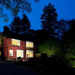 Torrdarach House - Torrdarach House, Pitlochry B&B at night.