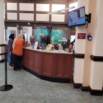 Bristol Public Library - Checkout desk - Libraries Near Me - Bristol, Connecticut